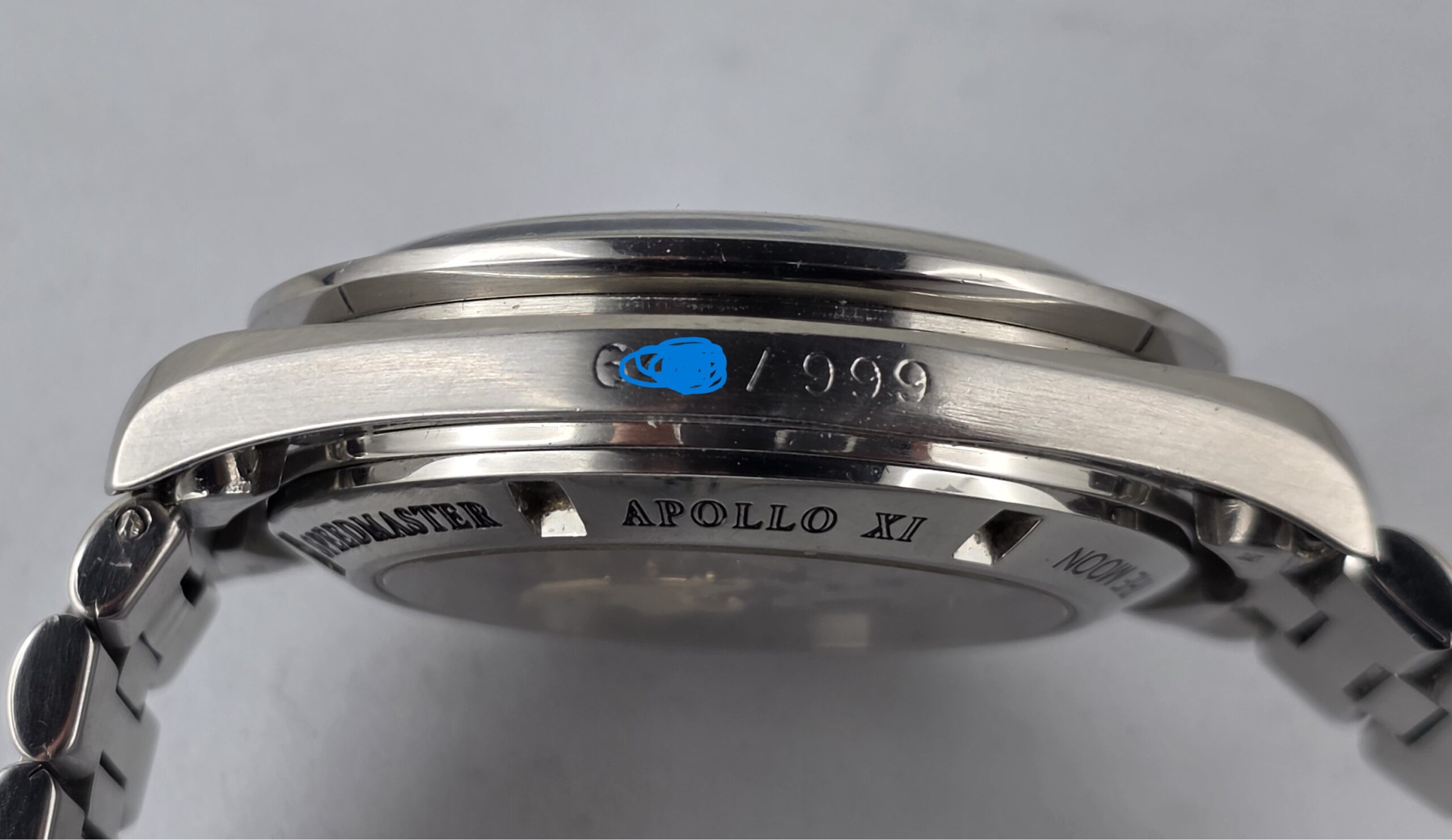 Omega Speedmaster Professional Moonwatch Apollo Xi Speedmaster Moonwatch 999 Pezzi Edizione limitata Italia 1994 345.0808 - Image 7