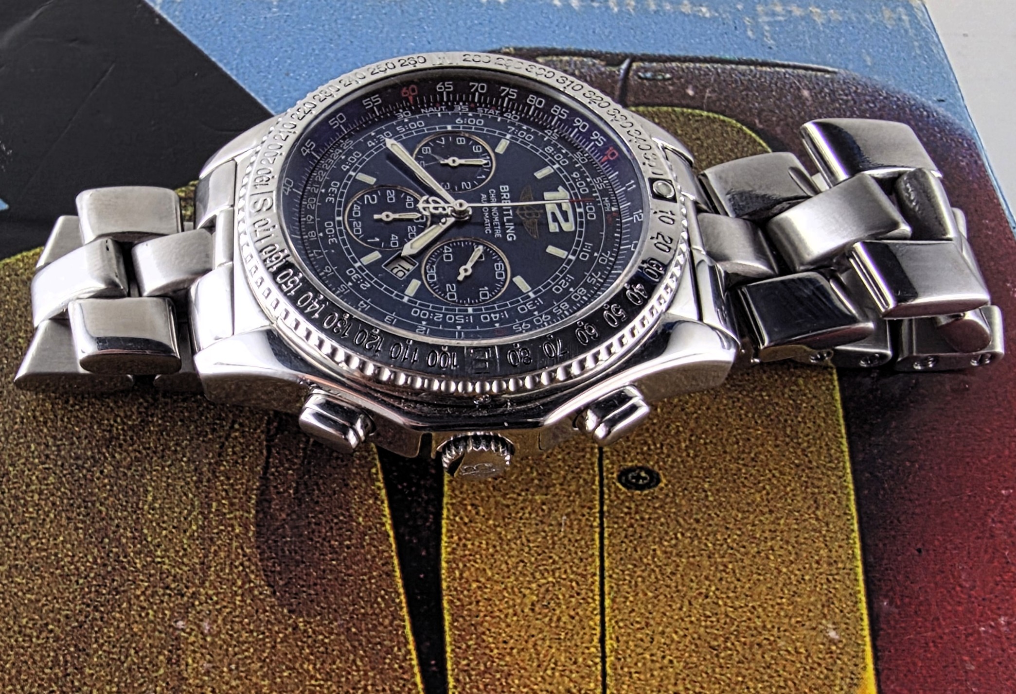 Breitling B-2 Chronograph 44mm (Rif. A42362) – Acciaio (Full Set) - immagine 6