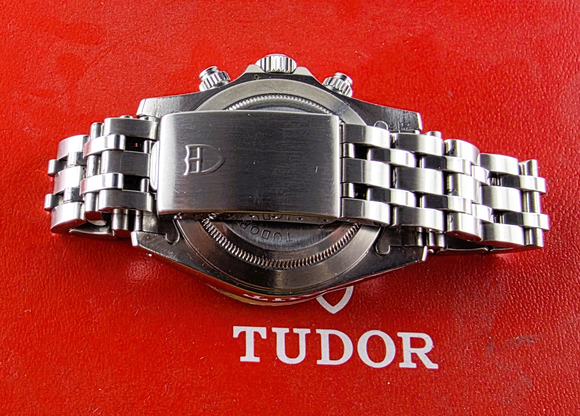 Tudor Prince Date Chrono 40mm Rif. 79260 – Quadrante Panda Bianco Porcellana & Nero (Solo Orologio – Anno 2001) - immagine 2