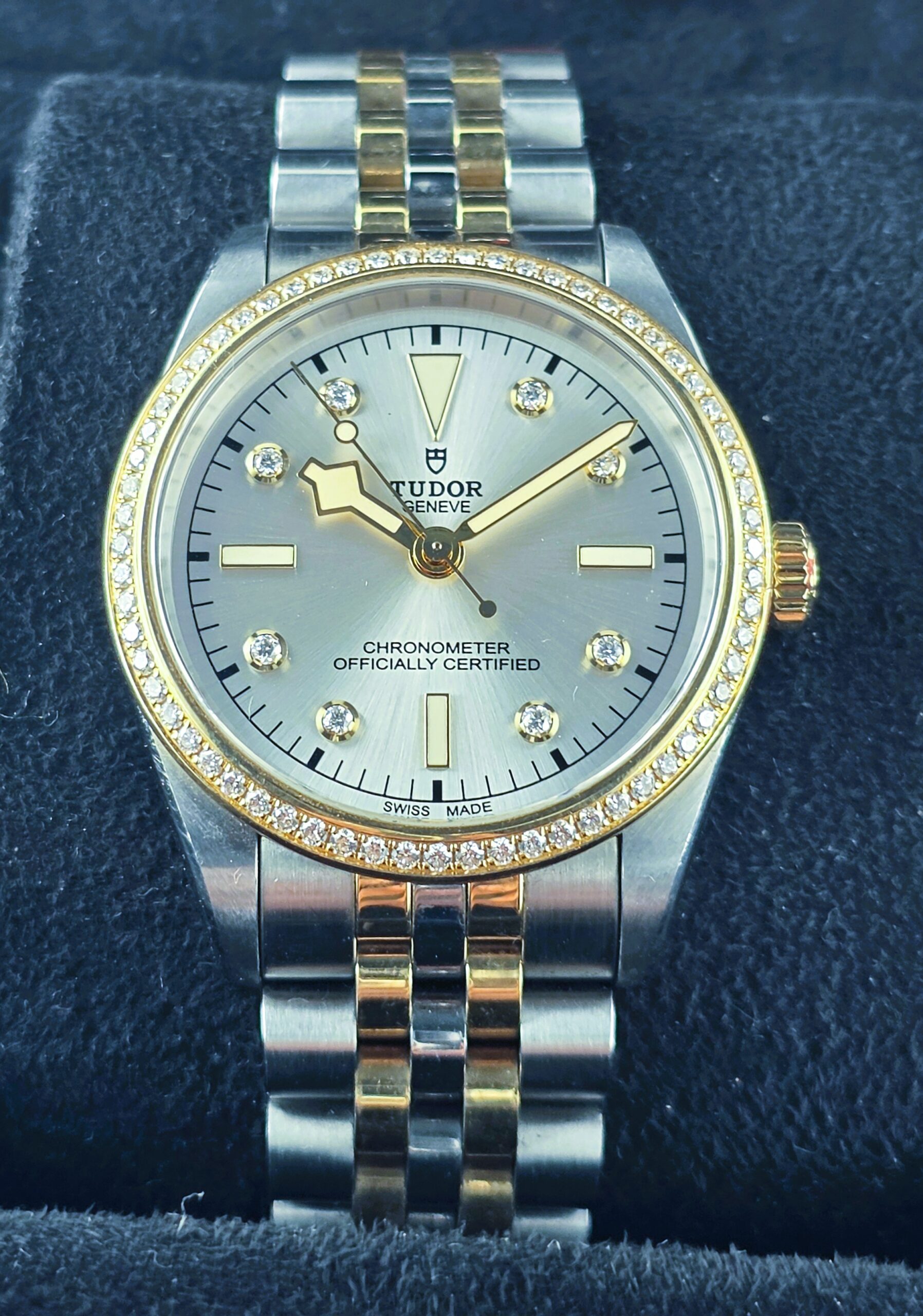 Tudor Black Bay 36 S&G Rif. M79653-0006 – Lunetta e Quadrante con Diamanti (Full Set - Marzo 2026) - immagine 14