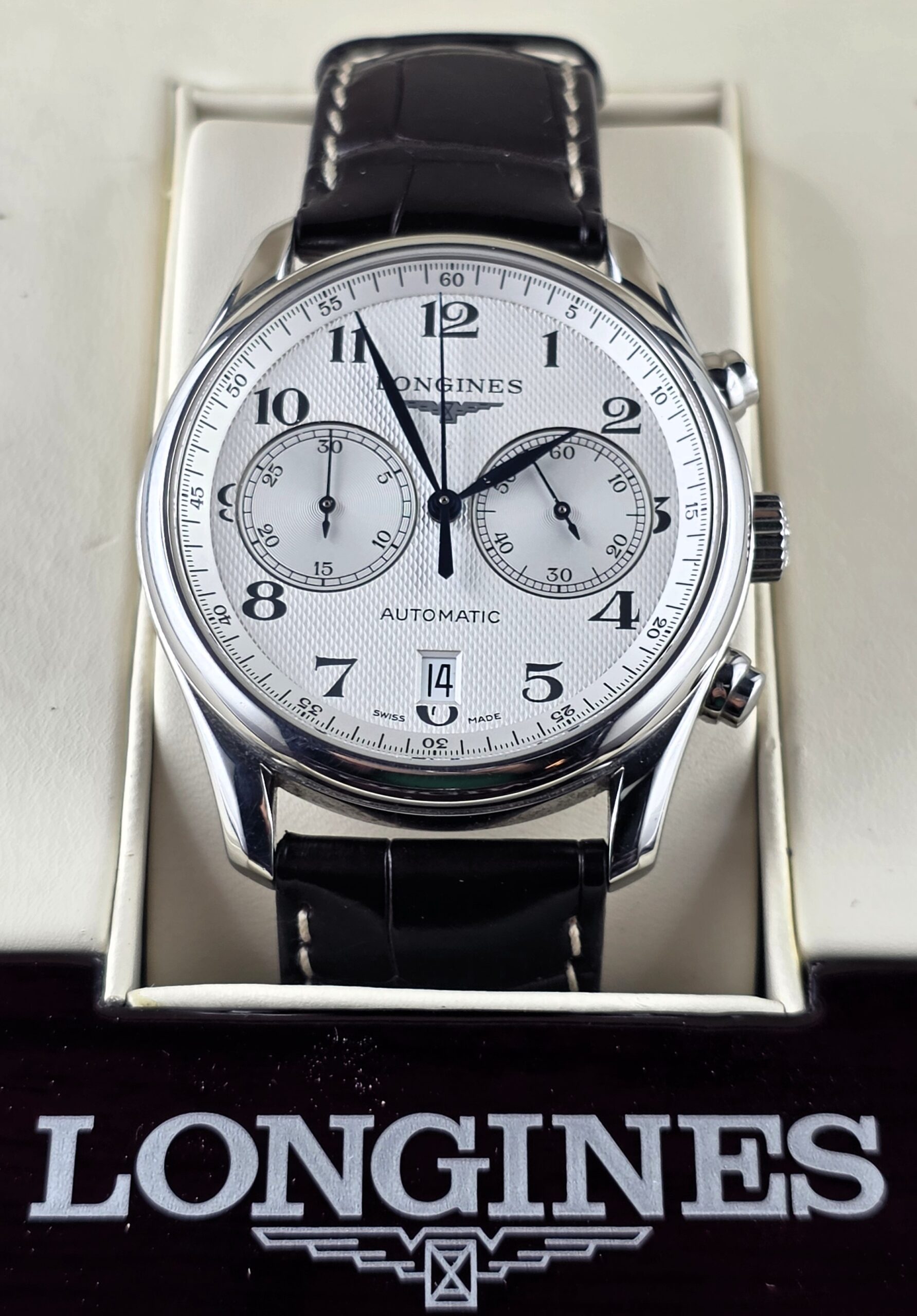 Longines Master Collection Chronograph 40mm – Rif. L2.629.4.78.3 (Full Set) - immagine 3