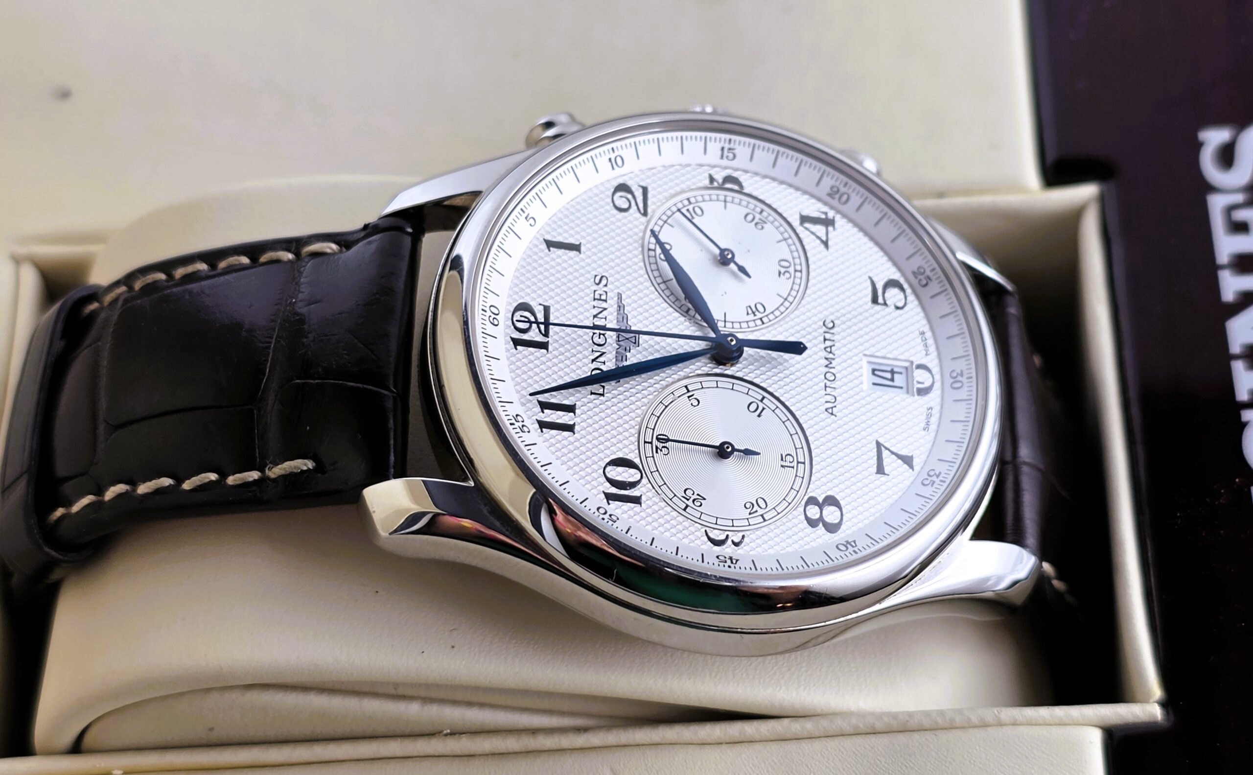 Longines Master Collection Chronograph 40mm – Rif. L2.629.4.78.3 (Full Set) - immagine 4