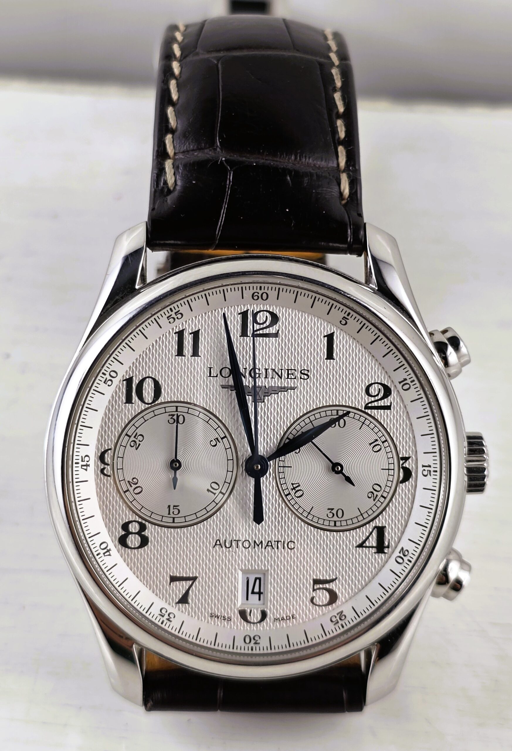 Longines Master Collection Chronograph 40mm – Rif. L2.629.4.78.3 (Full Set) - immagine 10