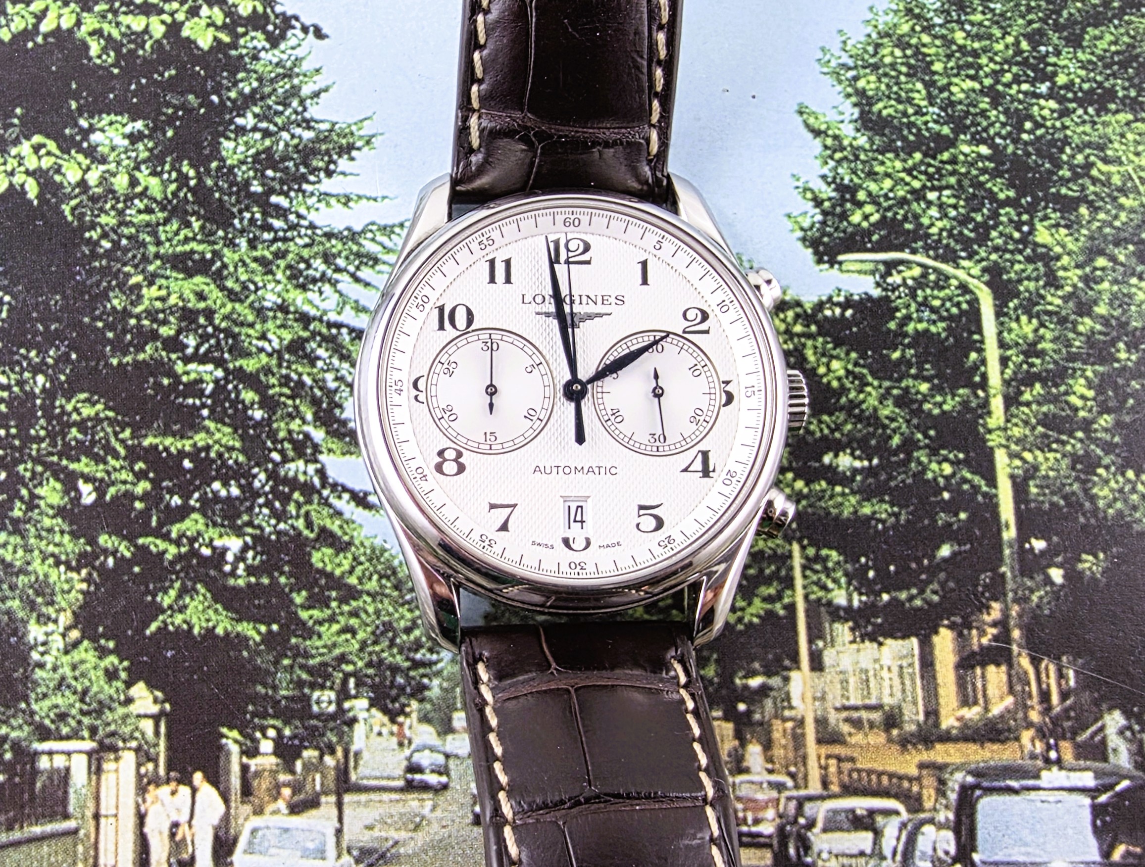 Longines Master Collection Chronograph 40mm – Rif. L2.629.4.78.3 (Full Set) - immagine 11