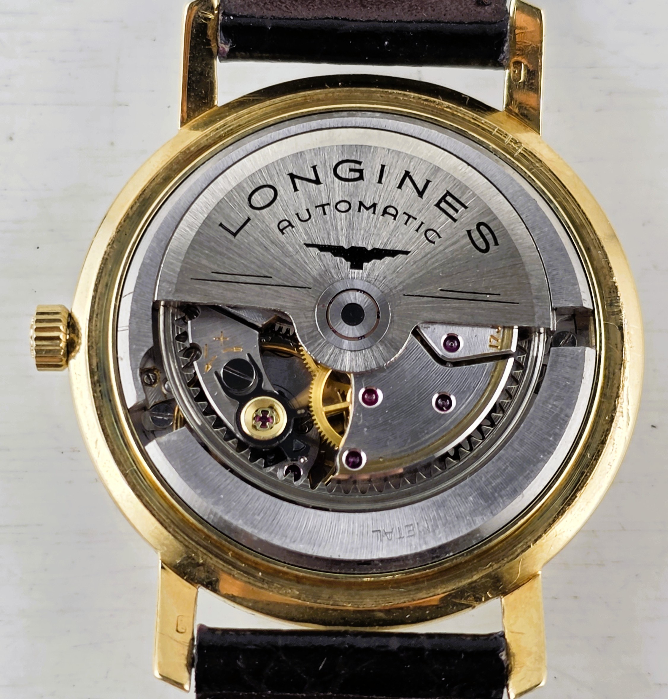 Longines Flagship Automatic 35mm Oro Giallo 18k – Rif. 3407 Raro (Anno 1964) - immagine 3