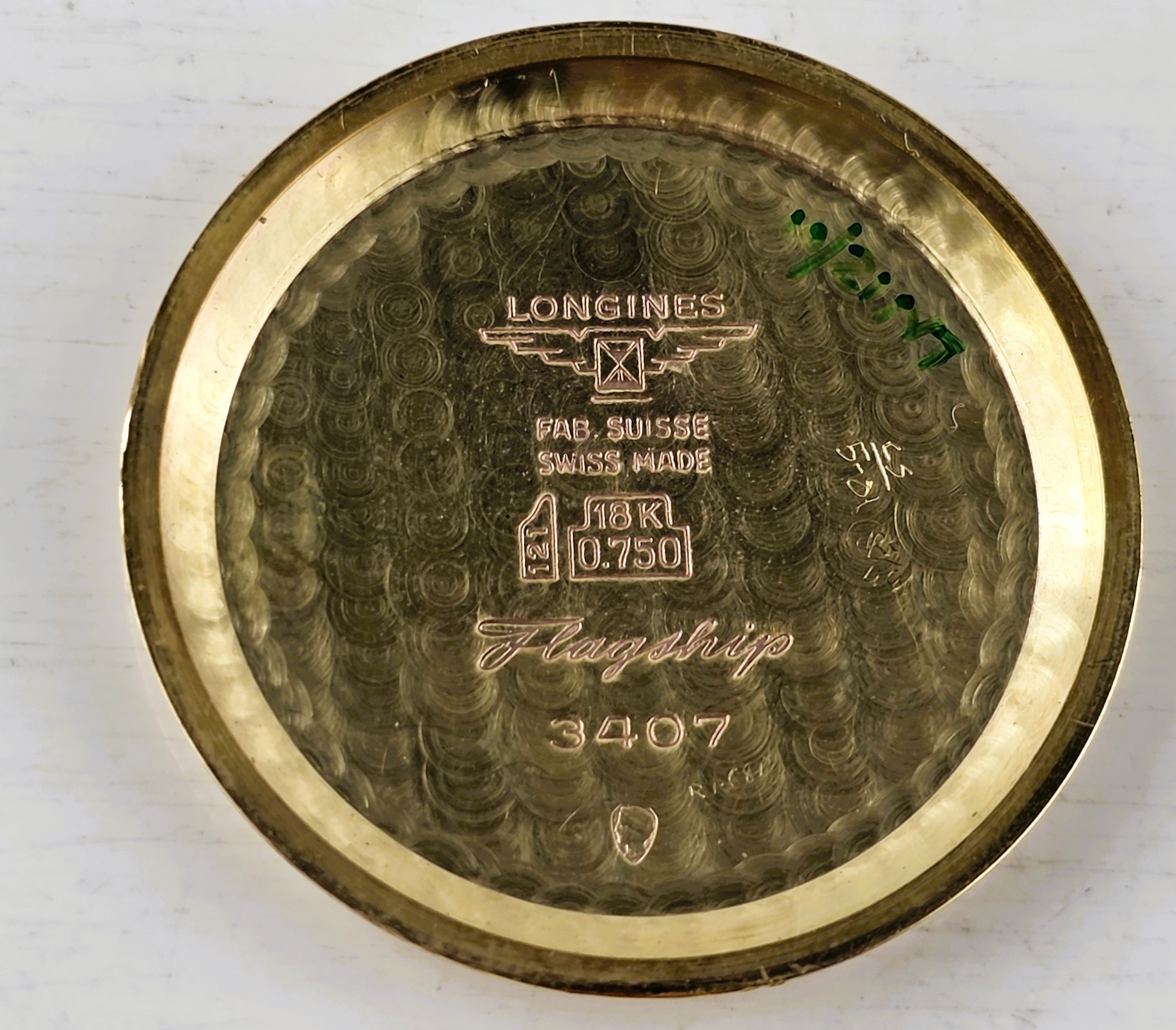 Longines Flagship Automatic 35mm Oro Giallo 18k – Rif. 3407 Raro (Anno 1964) - immagine 4