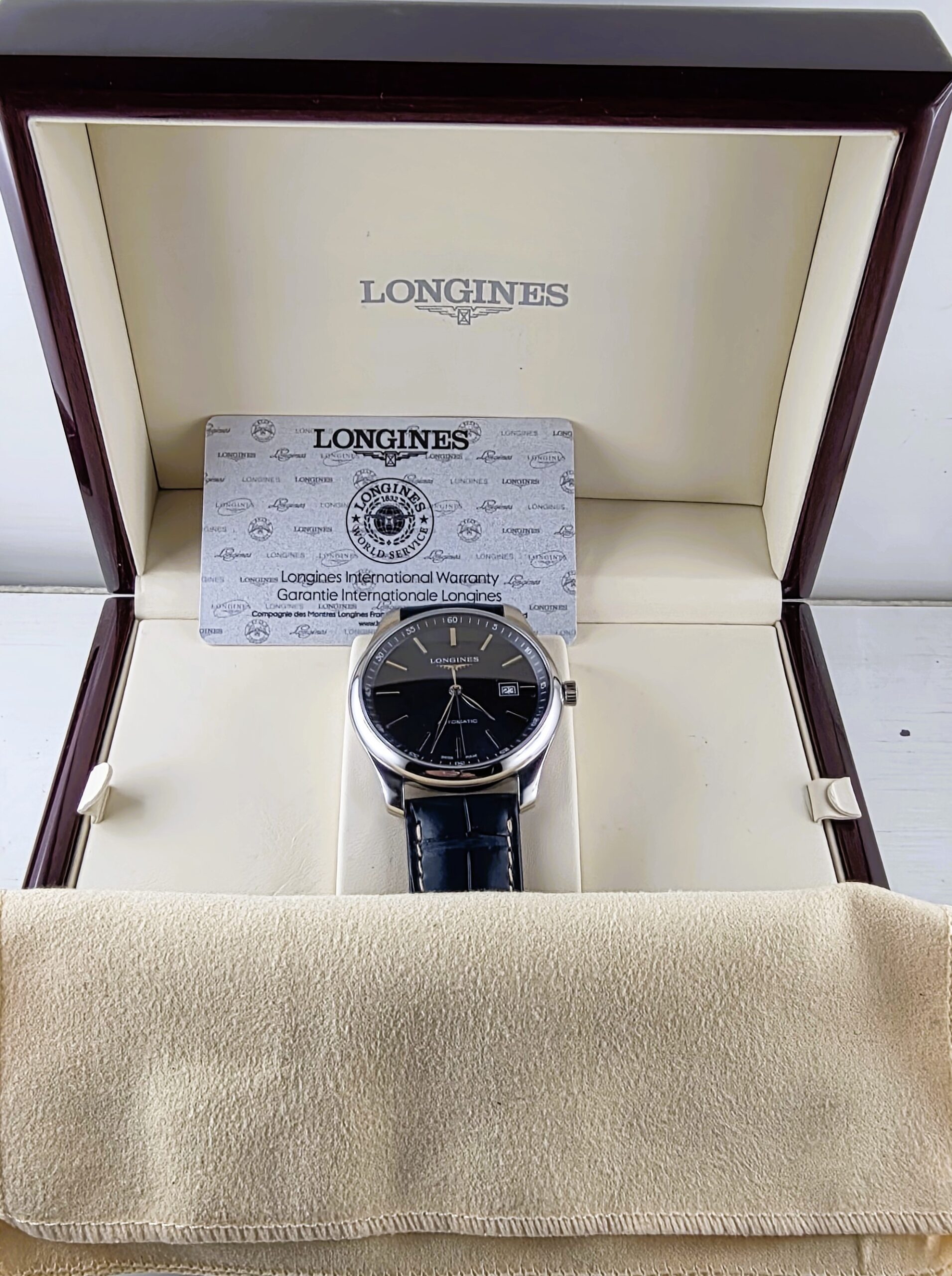 Longines Master Collection 42mm Blu – Rif. L2.893.4.92.0 (Mai Usato - Full Set 2024) - immagine 2