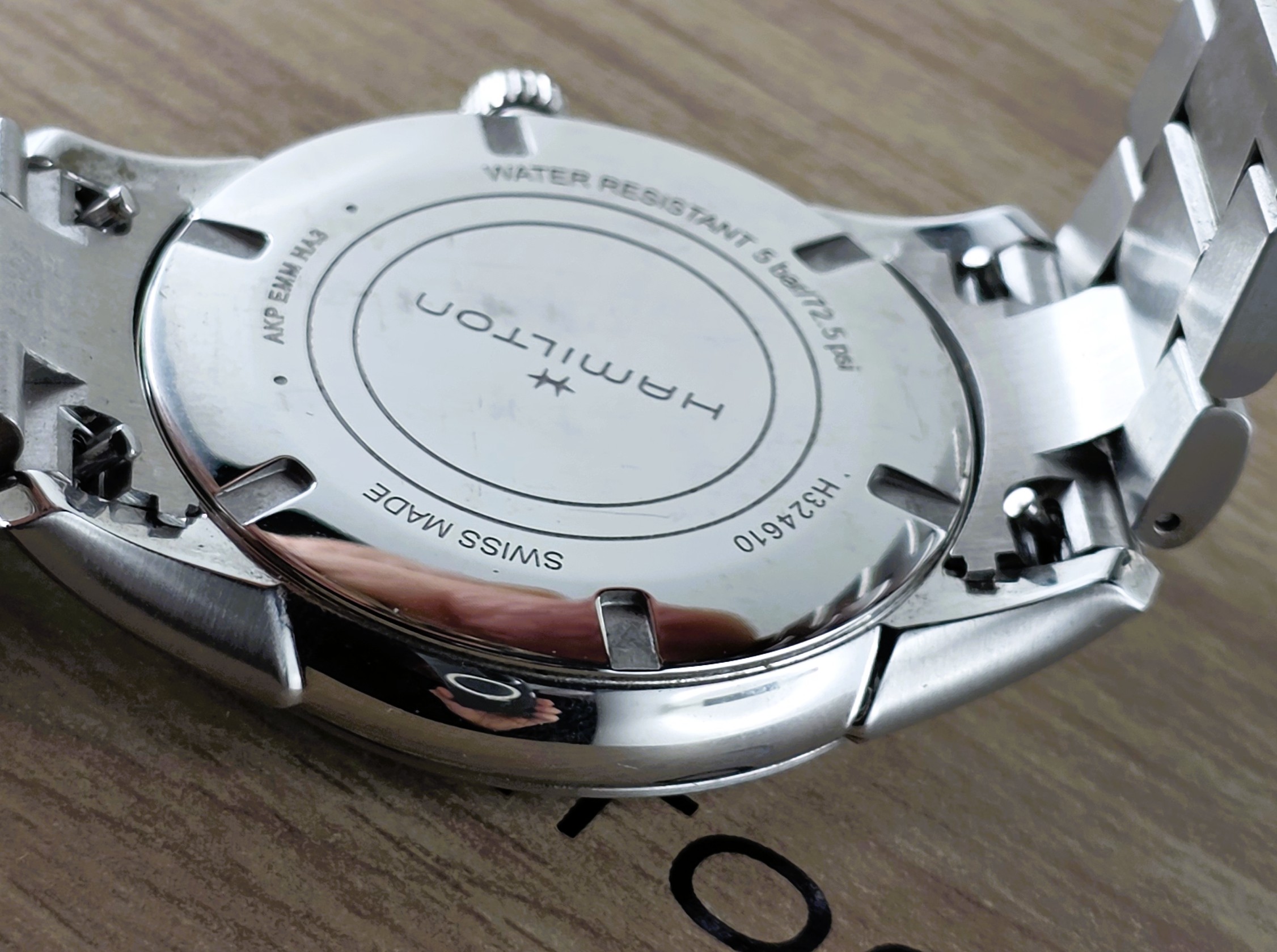 Hamilton Jazzmaster Quartz 40mm Black Dial – Acciaio (Full Set - Rif. H32461131) - immagine 8